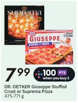 Sobeys Giuseppe Stuffed Crust or Suprema Pizza offer