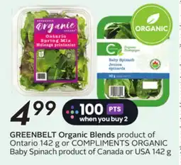 Sobeys Organic Blends offer