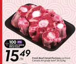 Sobeys Fresh Beef Oxtail Portions offer