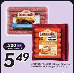 Sobeys Breakfast, Dinner or Smoked Pork Sausage offer