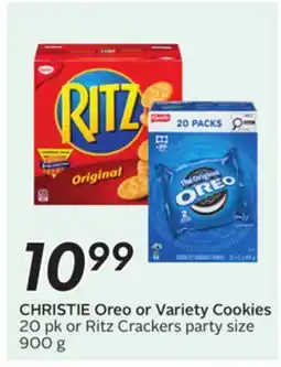 Sobeys Oreo or Variety Cookies offer