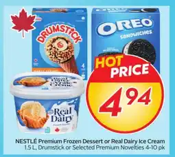 Sobeys Premium Frozen Dessert or Real Dairy Ice Cream offer