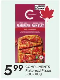 Sobeys COMPLIMENTS Flatbread Pizzas offer