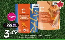 Sobeys COMPLIMENTS Cookie Dunkers offer