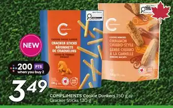 Sobeys COMPLIMENTS Cookie Dunkers offer