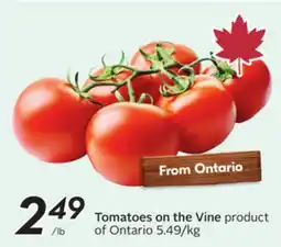 Sobeys Tomatoes on the Vine offer