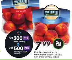 Sobeys Peaches, Nectarines or Pluot Plums offer