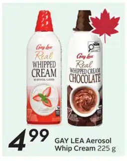 Sobeys Aerosol Whip Cream offer