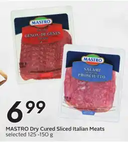 Sobeys Dry Cured Sliced Italian Meats offer