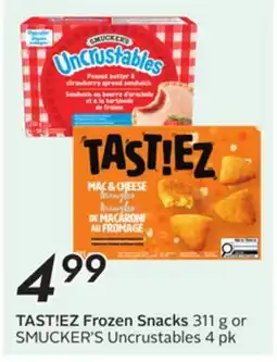 Sobeys Frozen Snacks offer
