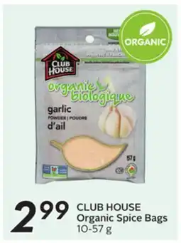 Sobeys Organic Spice Bags offer