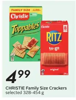 Sobeys Family Size Crackers offer