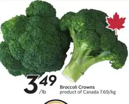 Sobeys Broccoli Crowns offer