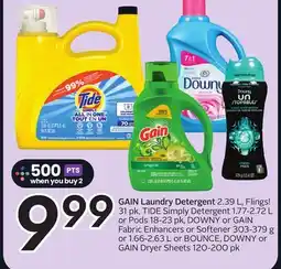 Sobeys Laundry Detergent offer