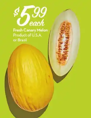 Longo's Fresh Canary Melon offer