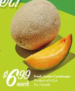 Longo's Fresh Jumbo Cantaloupe offer