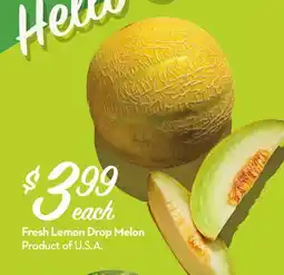 Longo's Fresh Lemon Drop Melon offer