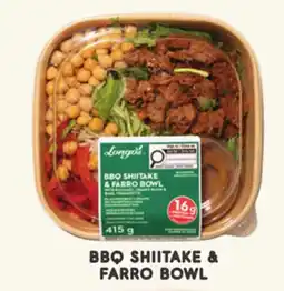 Longo's BBQ SHIITAKE & FARRO BOWL offer