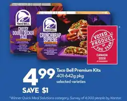 Longo's Taco Bell Premium Kits offer