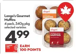 Longo's Longo's Gourmet Muffins offer