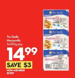 Longo's Tre Stelle Mozzarella offer