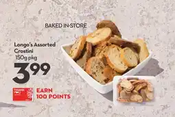 Longo's Longo's Assorted Crostini offer