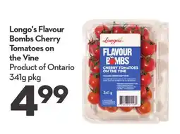 Longo's Longo's Flavour Bombs Cherry Tomatoes on the Vine offer