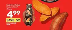 Longo's Fresh Sweet Potato offer
