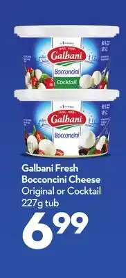 Longo's Galbani Fresh Bocconcini Cheese offer