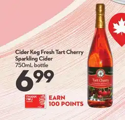 Longo's Cider Keg Fresh Tart Cherry Sparkling Cider offer