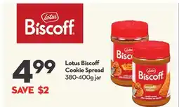 Longo's Lotus Biscoff Cookie Spread offer