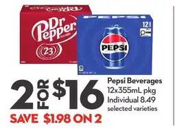 Longo's Pepsi Beverages offer