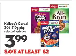 Longo's Kellogg's Cereal offer