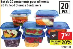 Sushi Shop 20 Pk Food Storage Containers offer