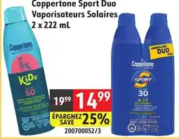 Sushi Shop Coppertone Sport Duo Vaporisateurs Solaires offer