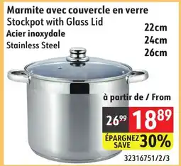 Sushi Shop Stockpot with Glass Lid offer