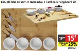 Sushi Shop Bamboo serving board set offer