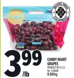 Metro CANDY HEART GRAPES offer