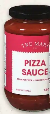 Metro TRE MARI PASTA OR PIZZA SAUCE offer