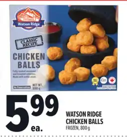 Metro WATSON RIDGE CHICKEN BALLS offer