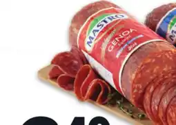 Metro MASTRO GENOA SALAMI offer
