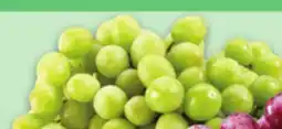 Metro RED OR GREEN SEEDLESS GRAPES offer