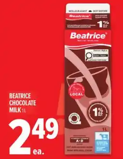 Metro BEATRICE CHOCOLATE MILK offer