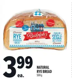 Metro NATURAL RYE BREAD offer