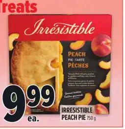 Metro IRRESISTIBLE PEACH PIE offer