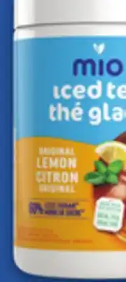 Metro MIO ICED TEA POWDER offer