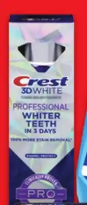 Metro CREST ORAL CARE offer