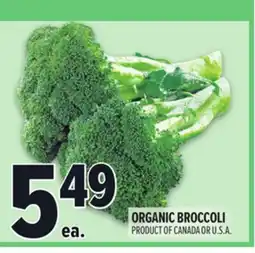 Metro ORGANIC BROCCOLI offer
