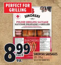 Metro SIKORSKI SAUSAGES offer
