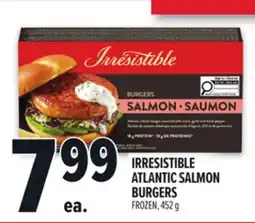 Metro IRRESISTIBLE ATLANTIC SALMON BURGERS offer